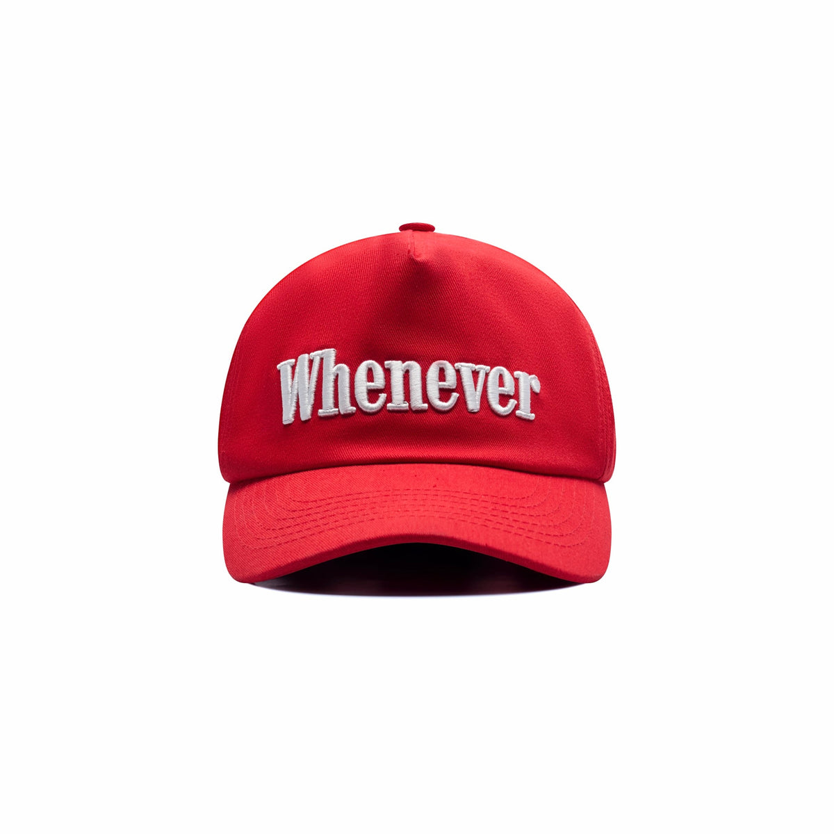 "WHENEVER" LOGO SS26 / RED