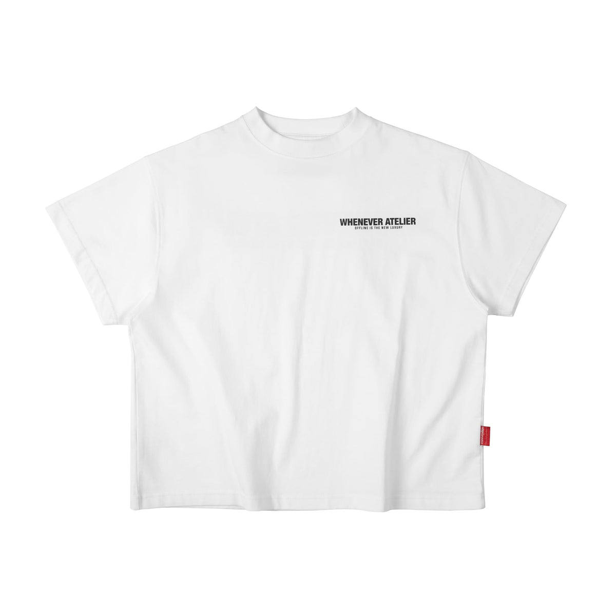 "WHENEVER" OFFLINE T-SHIRT / WHITE