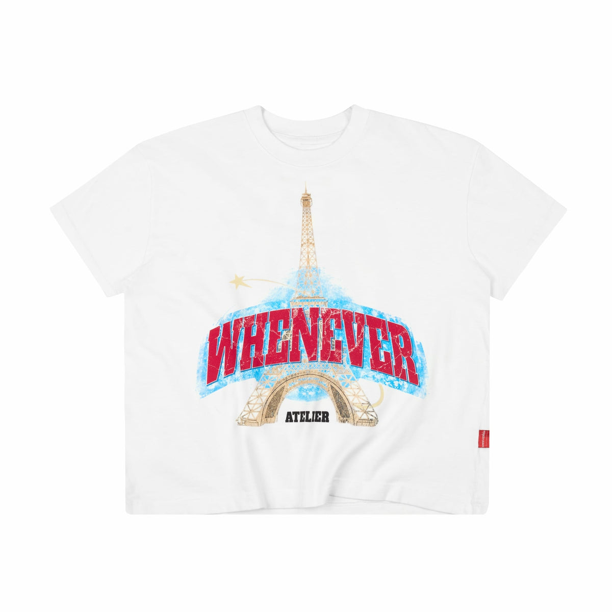 "WHENEVER" PARIS T-SHIRT / WHITE