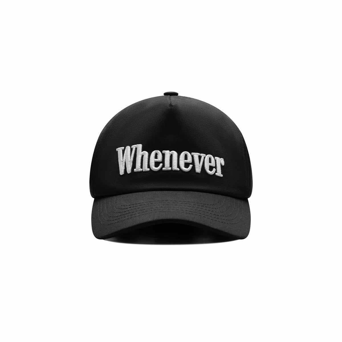 "WHENEVER" LOGO SS26 / BLACK