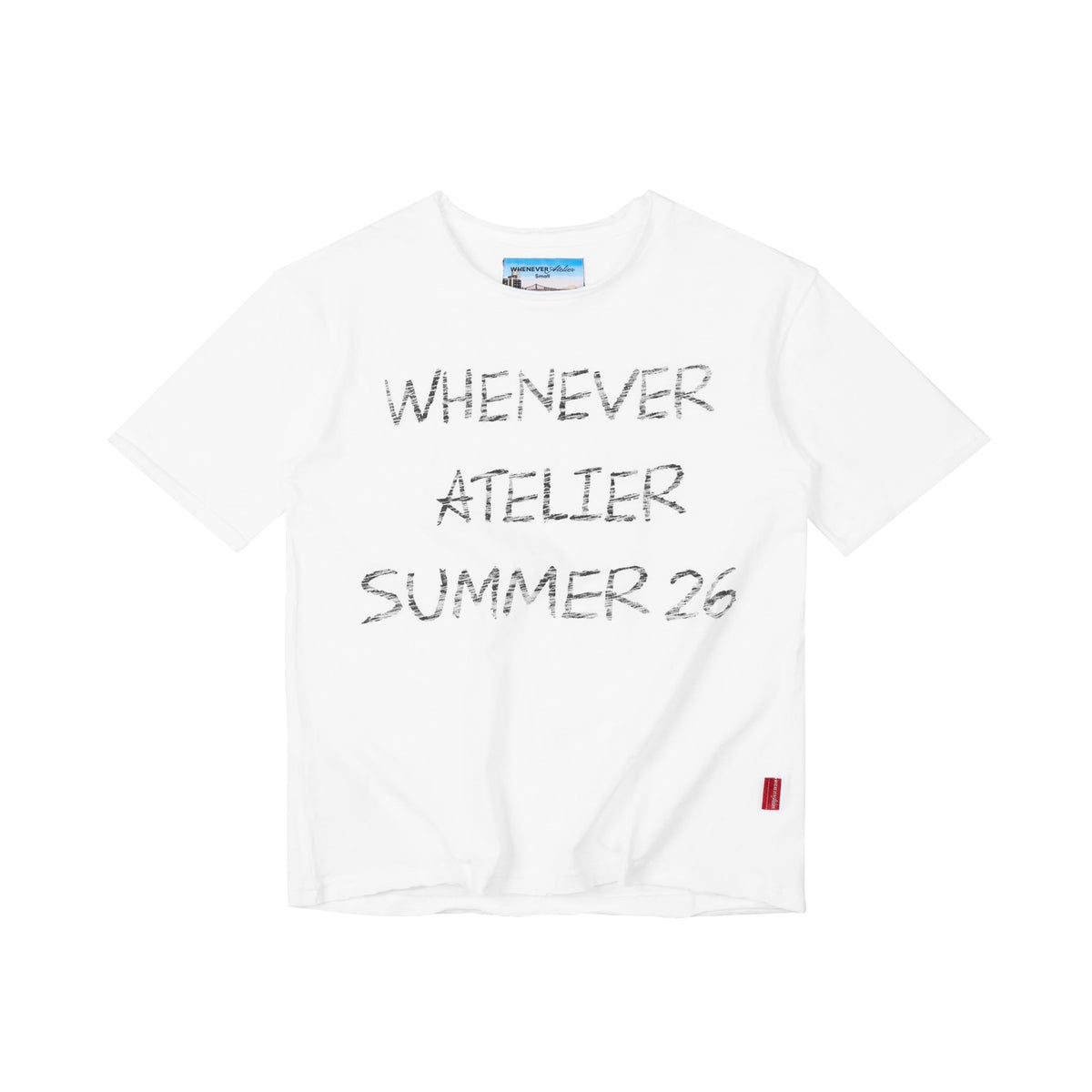 "WHENEVER" SUMMER 26 T-SHIRT / WHITE