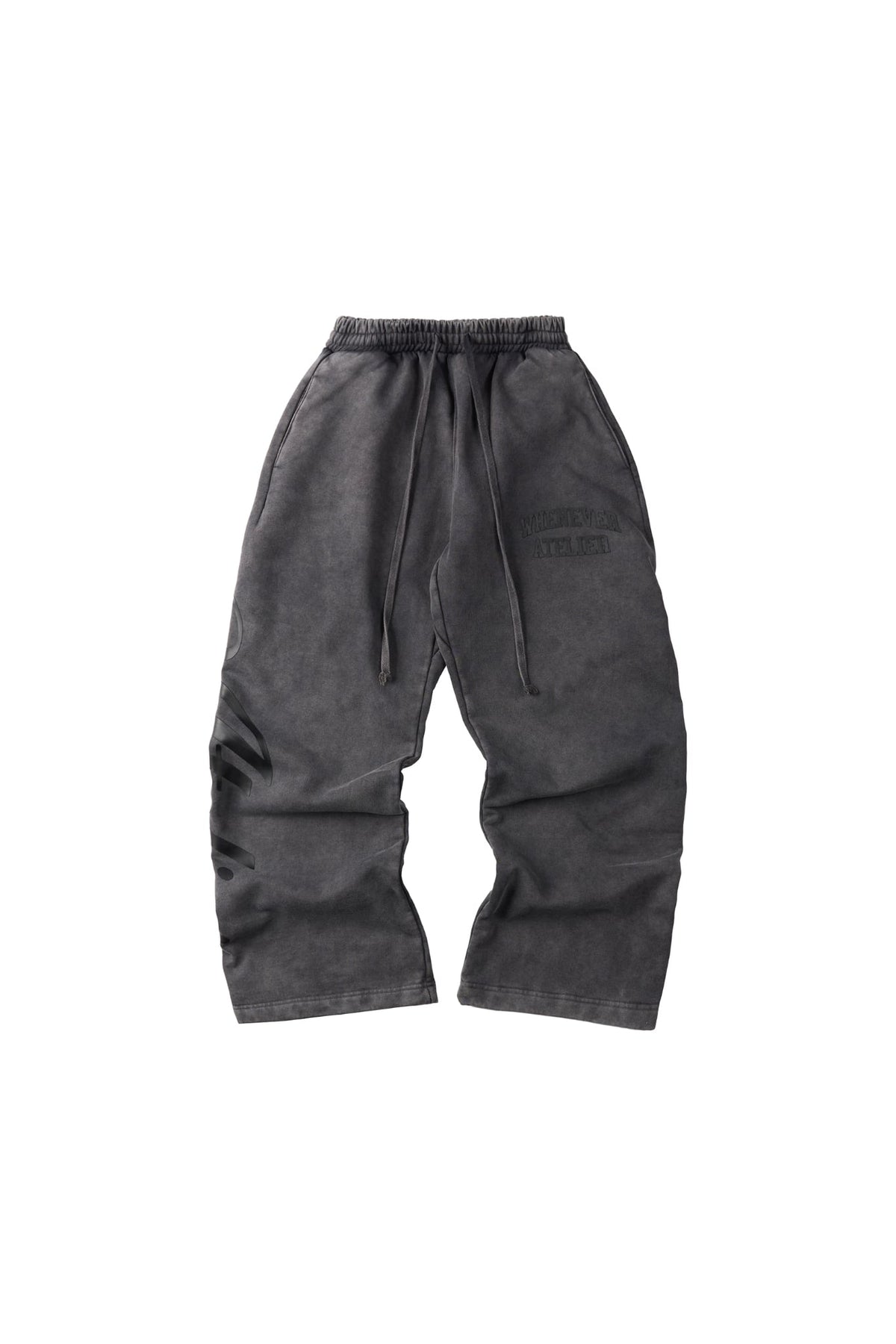 "WHENEVER" ATELIER WASHED SWEATPANTS / VINTAGE GREY