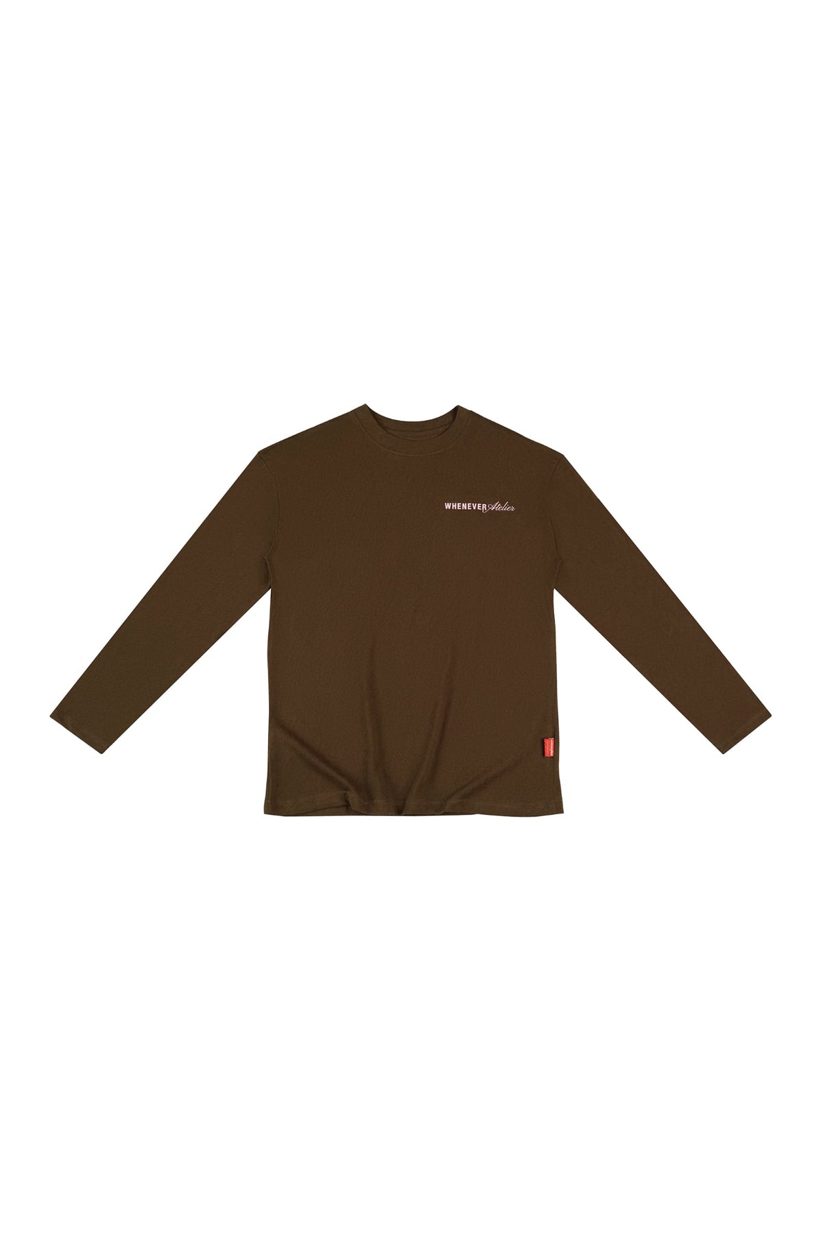 "WHENEVER" STAR MANIFESTO LONGSLEEVES / BROWN