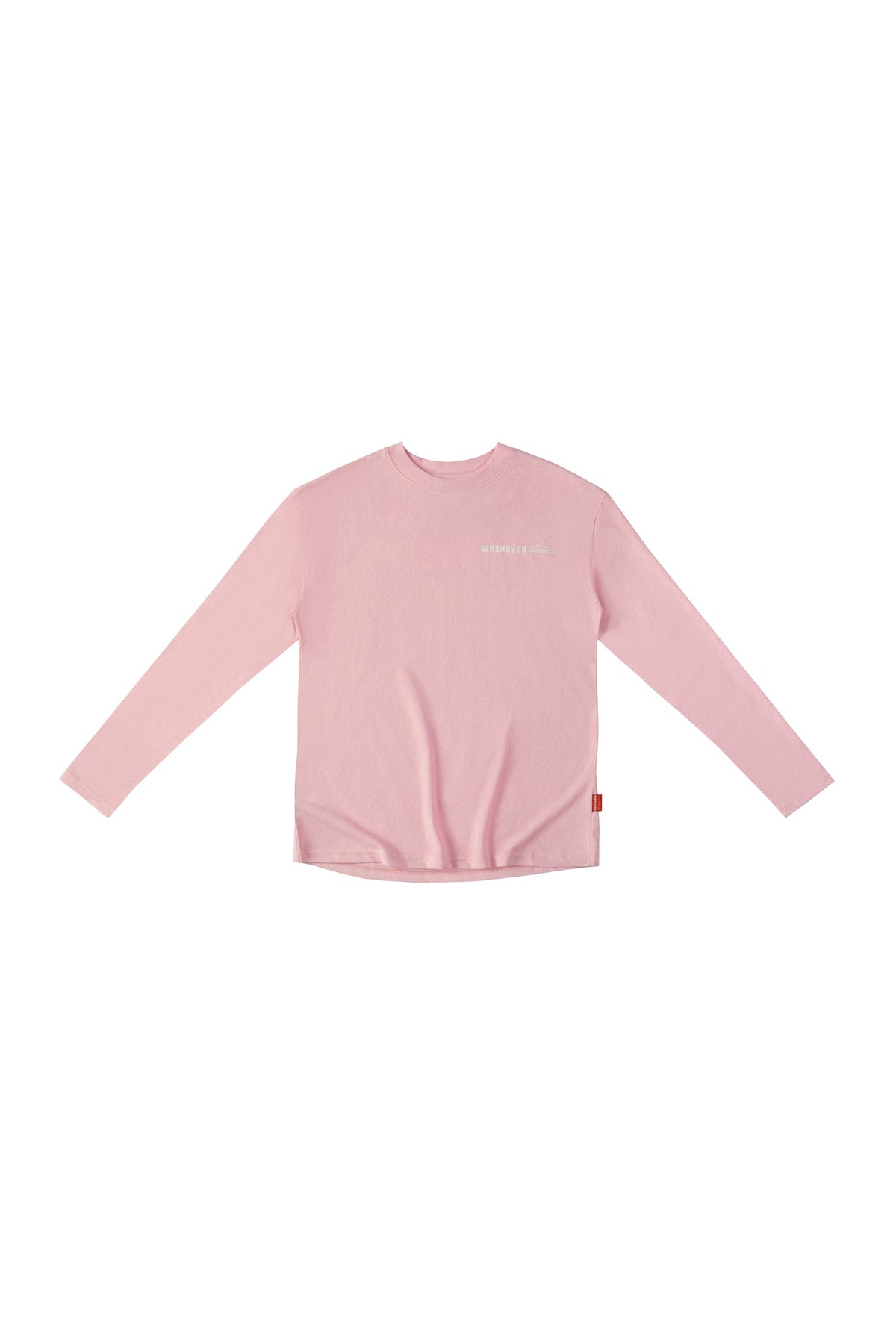 "WHENEVER" STAR MANIFESTO LONGSLEEVES / PINK